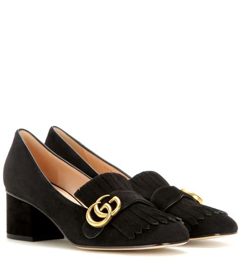 gucci suede marmont pumps|gucci marmont bag from nancy.